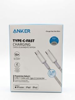 كابل تايب سي × تايب سي ANKER